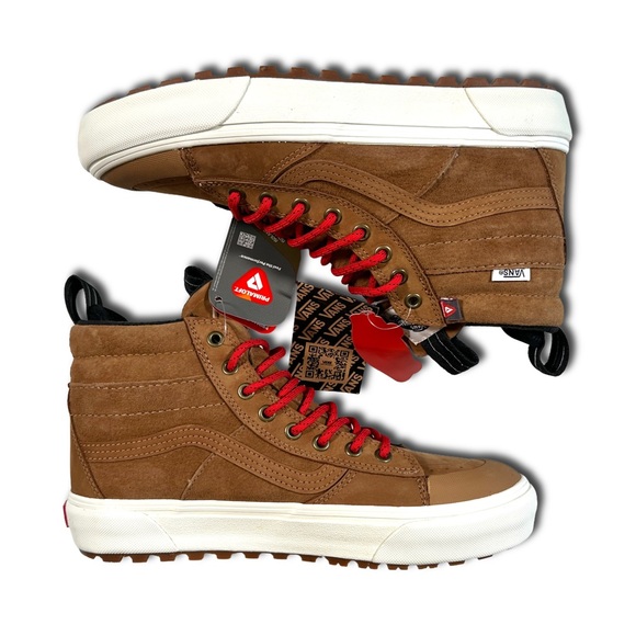 Vans Other - Vans Sk8-Hi MTE-2 Chipmunk Marshmallow HydroGuard 360 Boots New